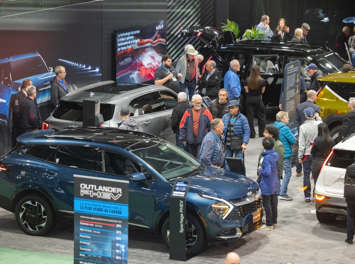 Défi relevé pour le cinquième Salon du véhicule électrique de Québec !