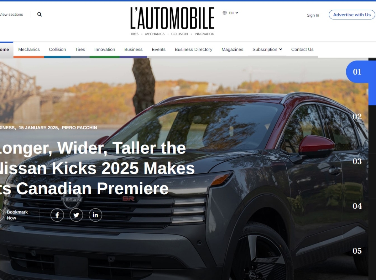 L’Automobile’s Website Gets a Makeover