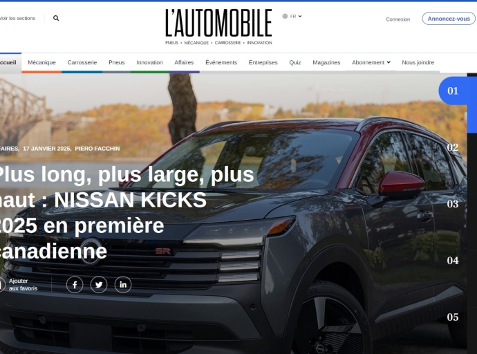 Le site de L’automobile fait peau neuve